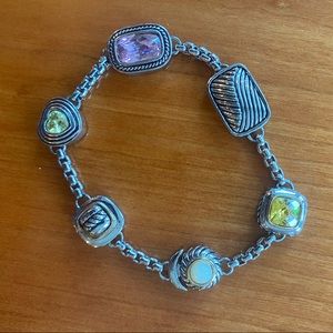 Mixed Gemstone Beacelet